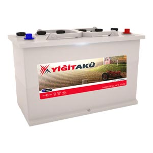 Yiğit 12 volt 225 Ah-amper D6 Düz Akü