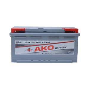 12 Volt 120 Amper Ako Kamyon-Tır-Otobüs Aküsü
