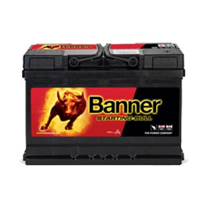 80 Amper Starting Bull Standart Basık 58014 Akü ​